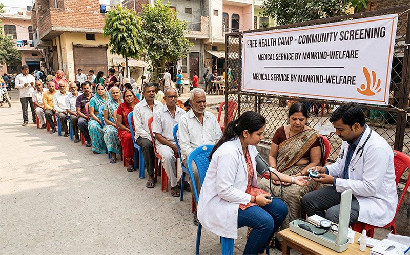 Free health camp screening